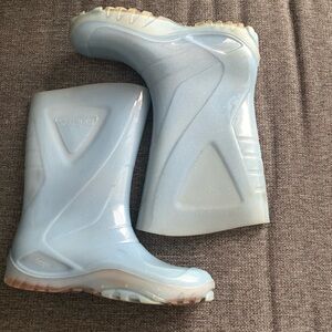 Skeeper Kids Waterproof Rubber Rain Boots Size 34 Used and Washed